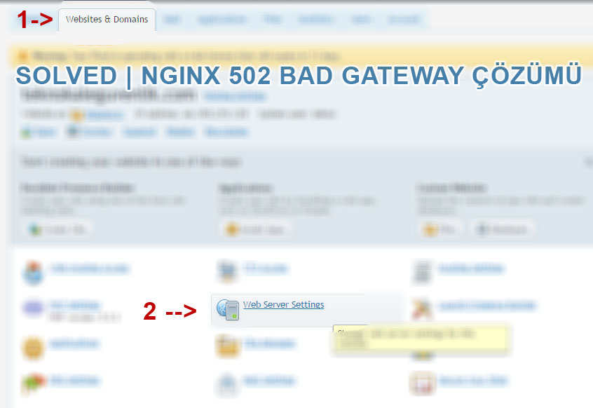Solve - NGINX 502 Bad Gateway Error Hatası ve Çözümü--2